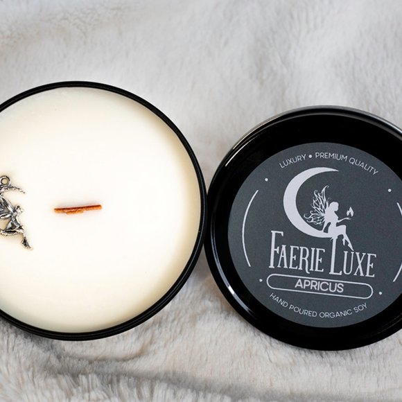 Apricus- 6 0z Luxurious Vegan Friendly Soy Candle - Picture 2 of 4